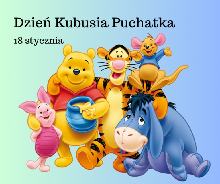 🍯📚 Dzień Kubusia Puchatka w bibliotece! 📚🍯