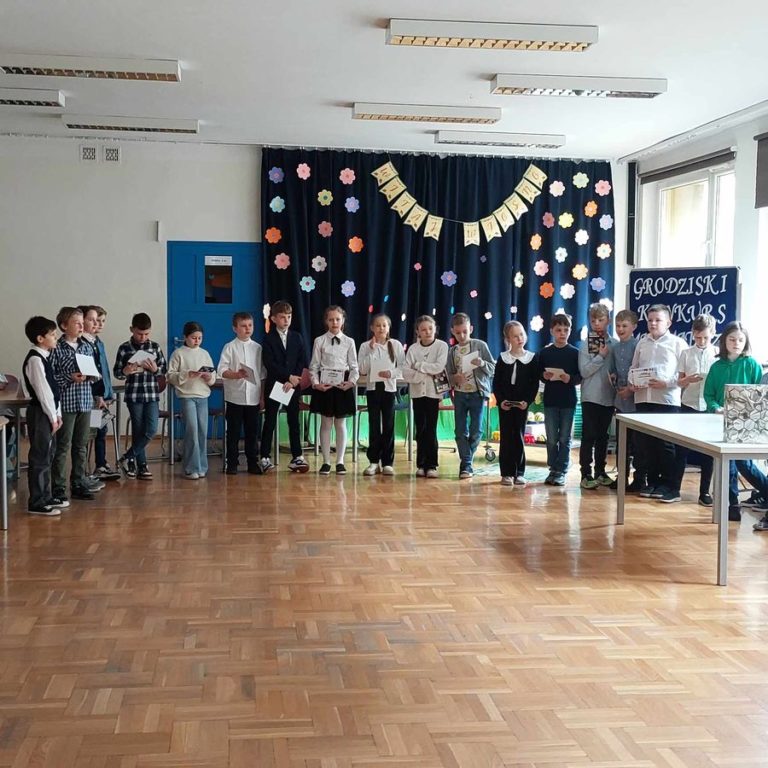 Uroczyste rozdanie nagród w XXIV GKM dla klas 3.