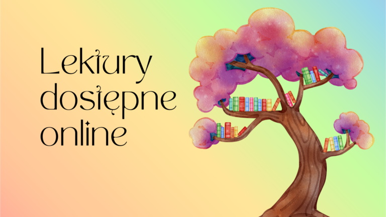 Wolne Lektury w naszej bibliotece! Czytaj online – gdzie chcesz i kiedy chcesz!