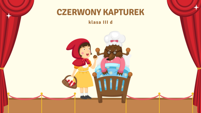 ,,Czerwony kapturek” 🎭👧🐺
