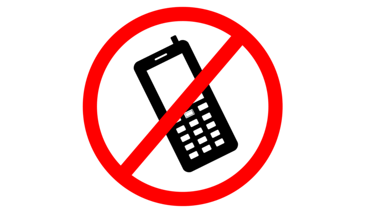 Zakaz używania telefonów komórkowych