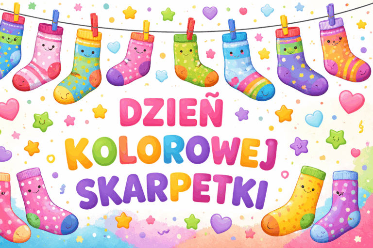 Dzień Kolorowej Skarpetki 🧦