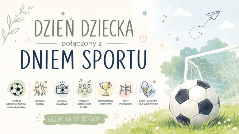 Dzień Dziecka i Dzień Sportu w naszej szkole